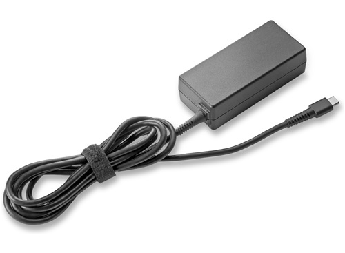 1MZ01AA HP 45W USB-C LC Power Adapter, New & Boxed

