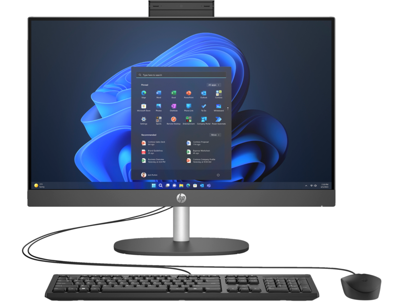 HP Renew 884Q3EA HP ProOne 240 G10 Core i5-1335U 23.8 16GB Ram 512GB SSD WiFi WC Win 11 Pro