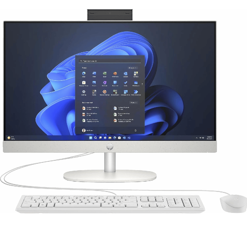 HP Renew A1JY9ES HP ProOne 245 G10 Ryzen 5 7520U 23.8 16GB Ram 512GB SSD WiFi WC No OS