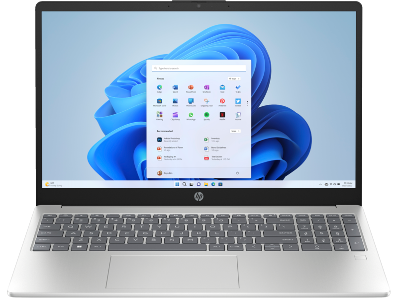 HP Renew A2SA9EA HP 15-fd0051na Core i3-N305 15.6 8GB Ram 256GB SSD WC FP Win 11