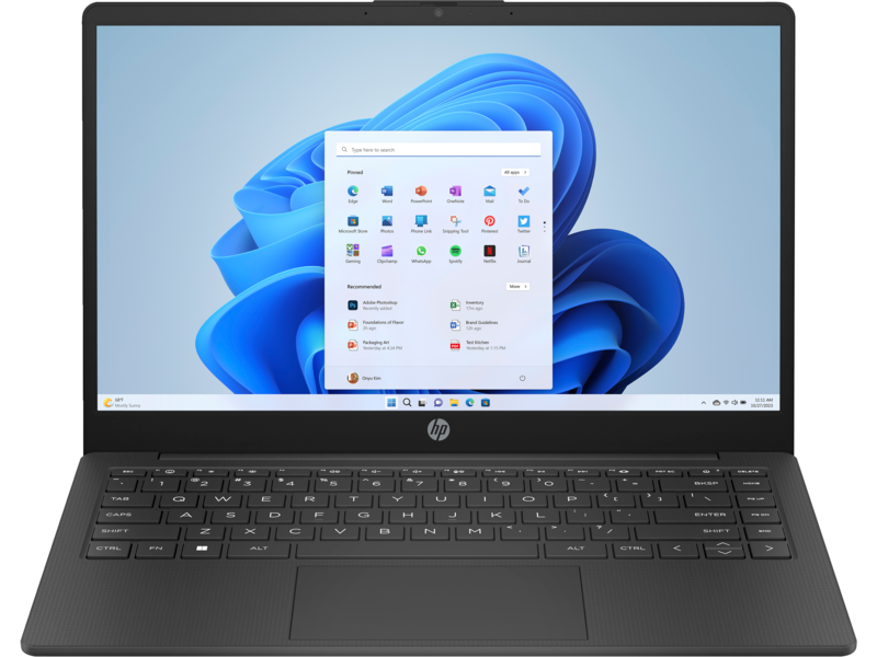 HP Renew A8YY3EA HP 14-em0017na AMD R3-7320U 14.0 8GB Ram 256GB SSD WC Win 11S