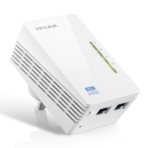 TP-LINK TL-WPA4220 V4 300MBPS WiFi Powerline Extender, 2 LAN
