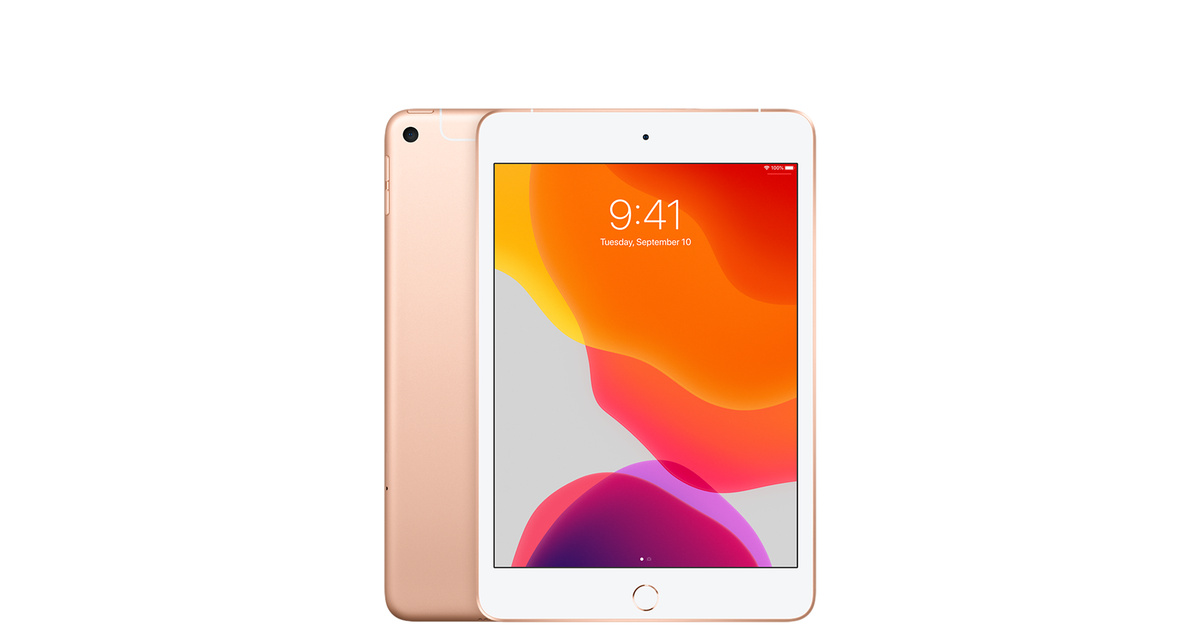 2019 iPad Mini 4 32GB WiFi Gold, Grade A-
