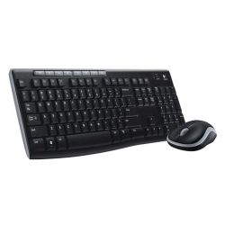 Logitech MK270 Wireless Keyboard & Mouse Set, New & Retail Boxed, Black 