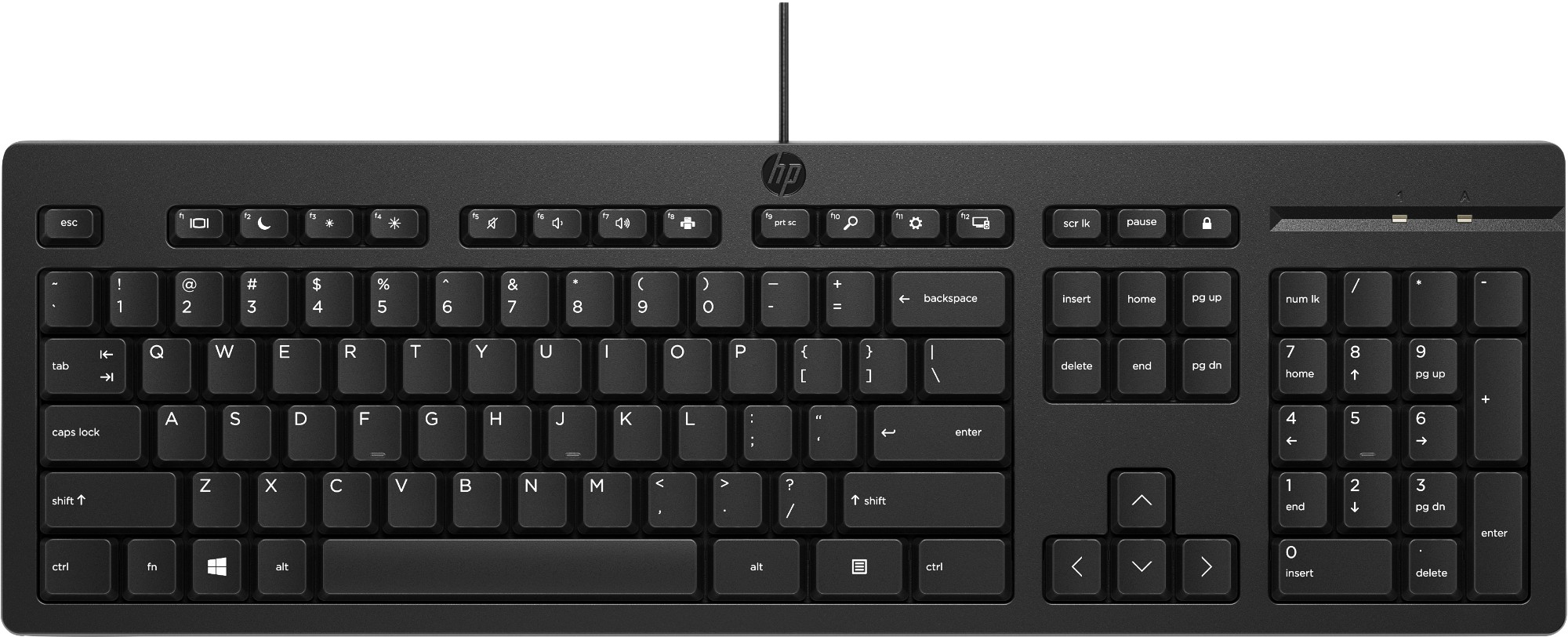 HP M27527-051 HP 125 Wired USB Business Keyboard, Black, New 

