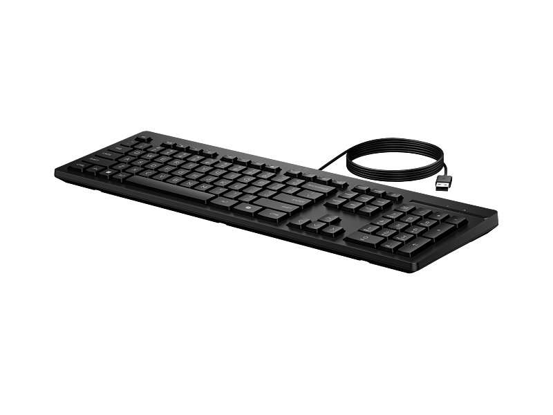 HP AY2Y7AA HP 125 G2 Wired USB Business Keyboard, Black, New