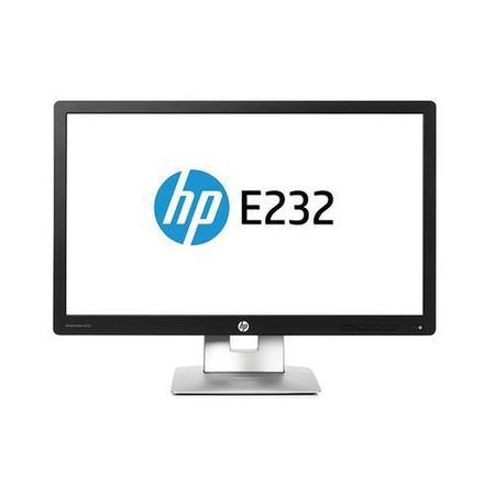 HP E232 23” IPS Monitor, 1920 x 1200, VGA, HDMI, DP, Fully Adjustable Refurb 
