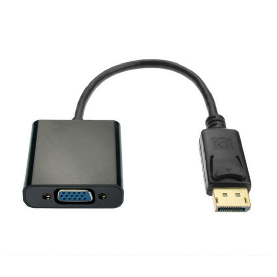 Displayport Male to VGA Female adapter, New