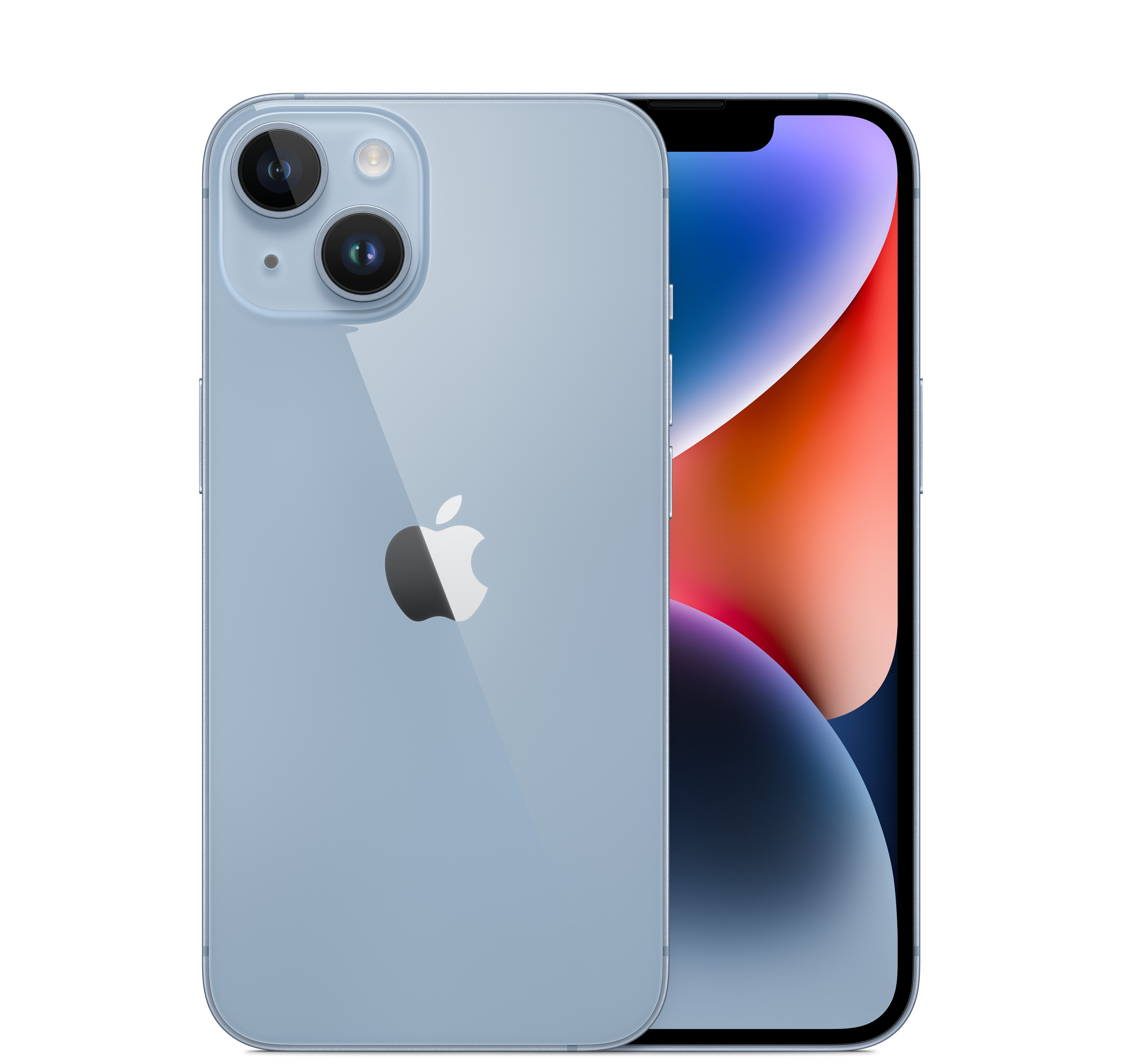 2022 iPhone 14 128GB Light Blue, Unlocked, Grade A- 
