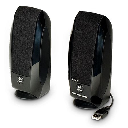 Logitech S150 2.0 Digital Speaker System, 5W RMS, Black, New
