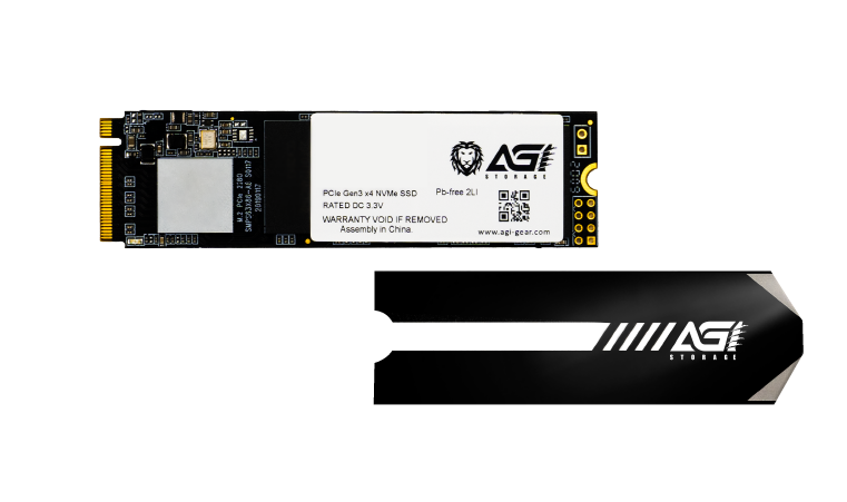 AGI AI198 256GB M.2 2280 SSD, PCIE New