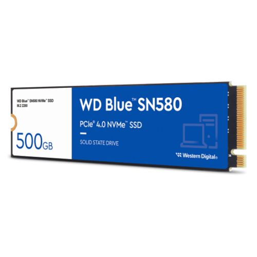 500GB WD Blue M.2 2280 PCIE SSD Drive, New 
