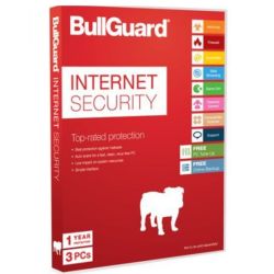 Bullguard Internet Security 2021 for Windows PCs, 3 Devices, New, OEM